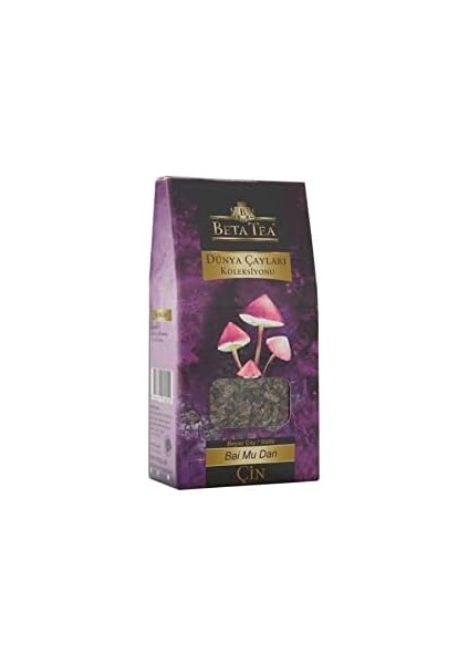 Beta Bai Mu Dan (Çin Çayı) Dünya Çayları Koleksiyonu 50 gr (Güllü Beyaz Çay)