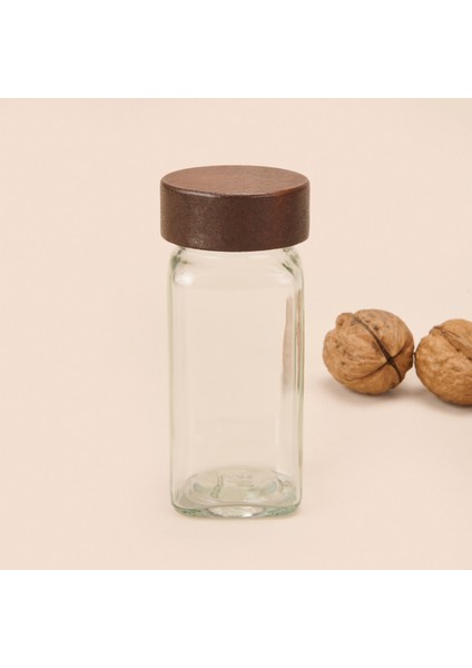 Akasya 12'li Baharatlık Seti - Şeffaf / Kahverengi- 120 ml fiyatları