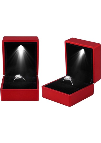 Madam&matmazel Kadın Modası Işıklı Yüzük Kutusu Hediye, Söz, Nişan, Evlilik, Teklif, Takı,, Düzenleme, Organizer