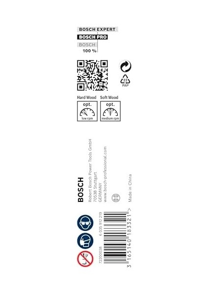 Professional Matkap ve Kırıcı Delici Uçları, Ahşap Matkap, Gri, 1 Adet fiyatları