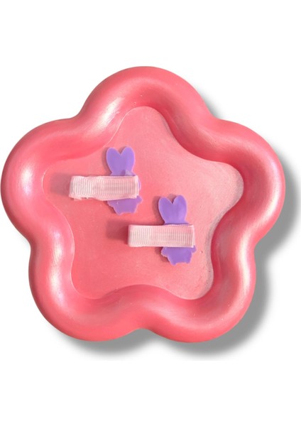 Labubu Figürlü Tüy Detaylı Karışık Renk Çiftli Çocuk Pens Toka fiyatları