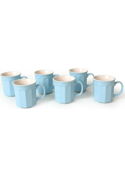 Mavi/krem Kupa 9 cm 6 Adet 405/030 fiyatları