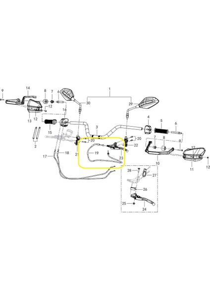 GV650 Debriyaj Teli fiyatları
