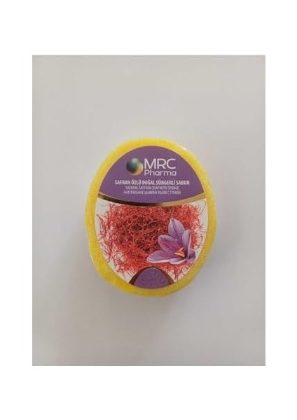 Mrc Pharma Safran Özlü Doğal Süngerli Sabun