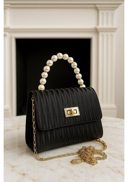 Inci Detaylı Kadın Mini Çanta