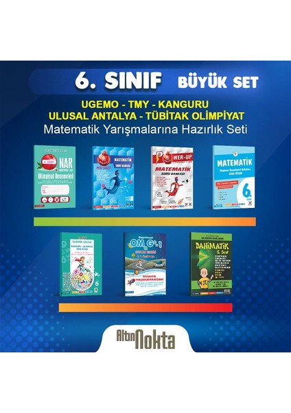 6. Sınıf Matematik Yarışmalarına Hazırlık Büyük Set