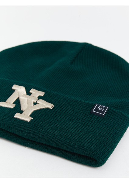 Yeni Sezon Yazı Nakışlı Erkek Bere modelleri