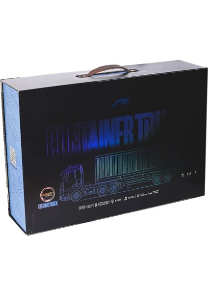 Bfs HJ8006-1 kumandalı Konteyner Tır -Gepettoys