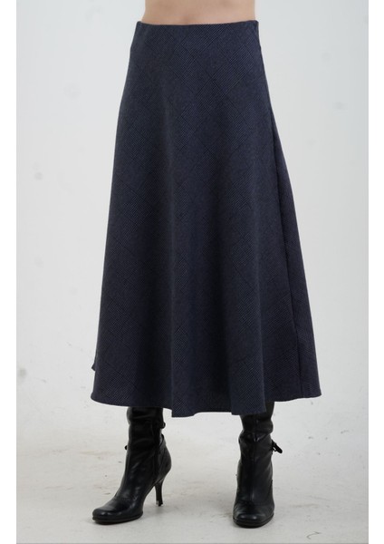 Lacivert Kareli Verev Etek fırsatları