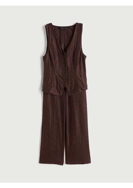 Yeni Sezon V Yaka Saten Kadın Pijama Takımı indirimleri