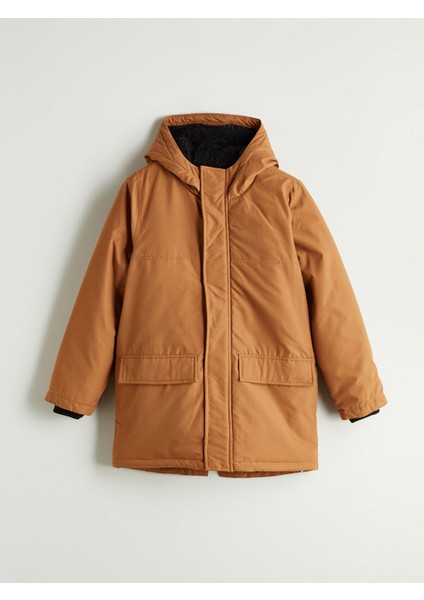 Yeni Sezon Kapüşonlu Erkek Çocuk Mont modelleri