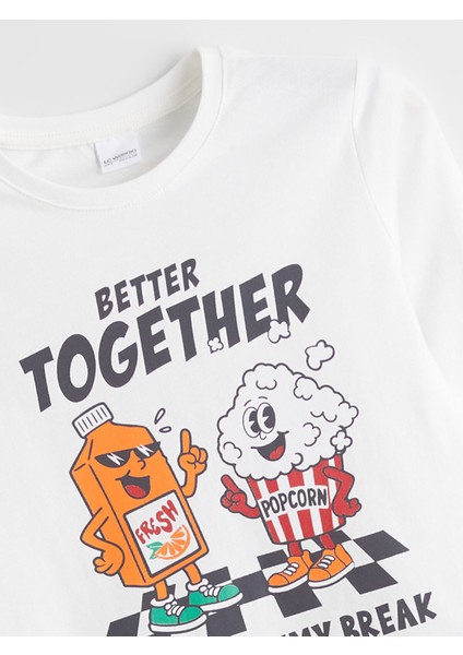 Yeni Sezon Baskılı Erkek Çocuk Pijama Takım modelleri