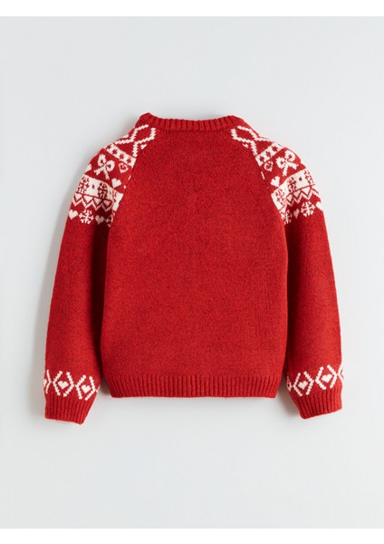 Yeni Sezon Bisiklet Yaka Kız Çocuk Triko Hırka modelleri