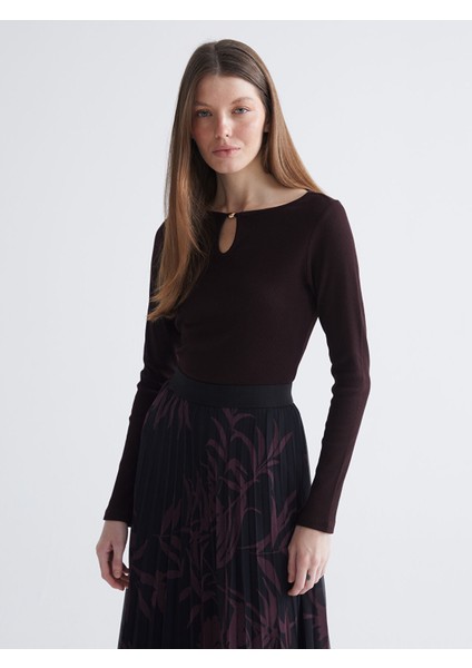 Yeni Sezon Bisiklet Yaka Kadın Tişört