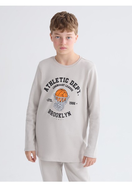 Yeni Sezon Bisiklet Yaka Erkek Çocuk Pijama Takımı fiyatları