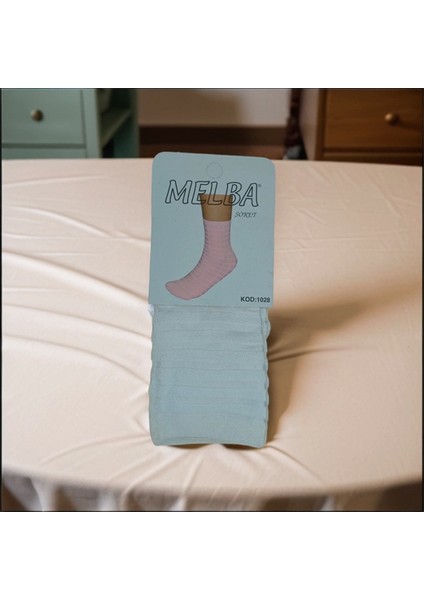 Melba Kareli Polymid Soket Çorap fiyatları