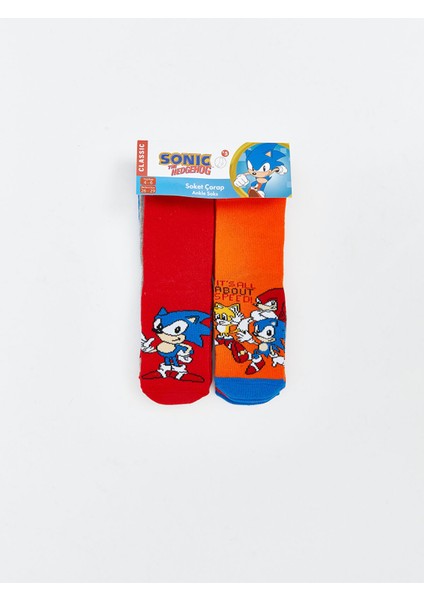 Yeni Sezon Sonic Desenli Erkek Çocuk Soket Çorap 5'li fiyatları
