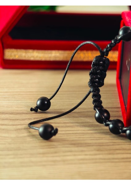 Makrome Doğaltaş El Yapımı Bileklik Doğal Taş Makrome Bileklik