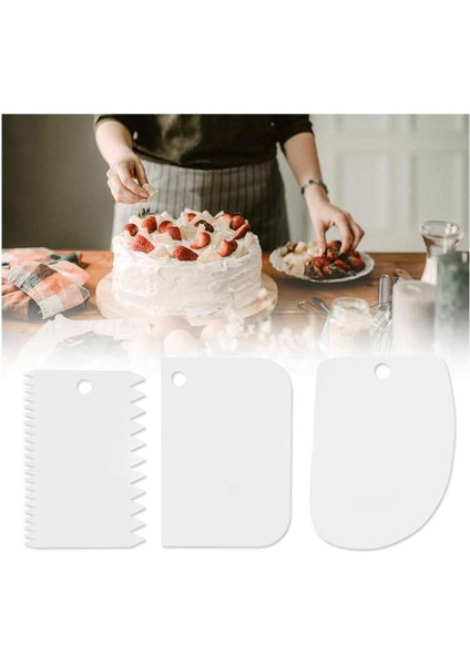 Hamur Kazıyıcı 3lü Set
