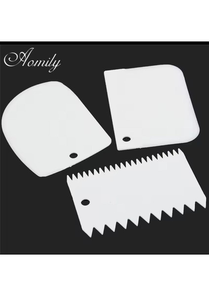 Hamur Kazıyıcı 3lü Set modelleri