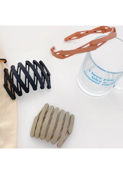 Portatif Katlanabilir Saç Tacı Saç Tokası fırsatları