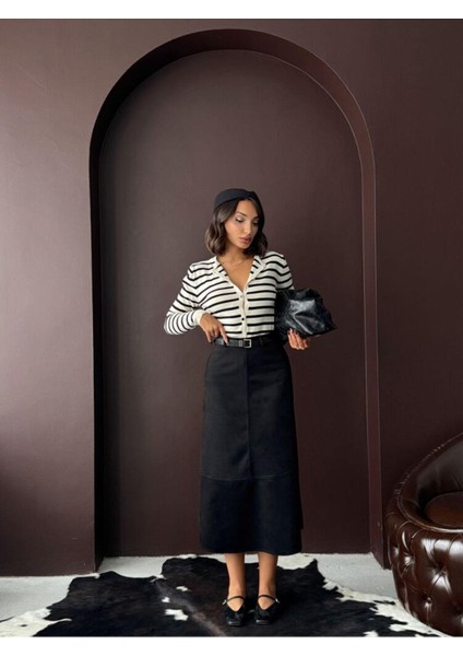 Scuba Süet Midi Boy Kadın Etek fiyatları