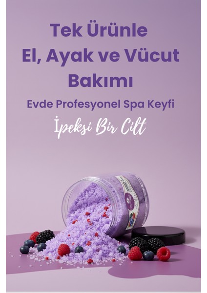 Doğal Manikür-Pedikür ve Banyo Tuzu – Spa Etkili Bakım Tuzu 1000 Gr. Dev Boy fırsatları