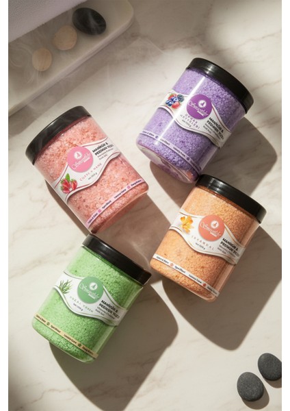 Doğal Manikür-Pedikür ve Banyo Tuzu – Spa Etkili Bakım Tuzu 1000 Gr. Dev Boy