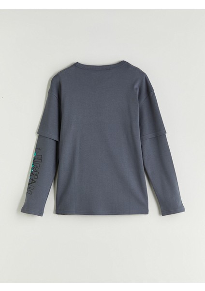 Yeni Sezon Bisiklet Yaka Erkek Çocuk Tişört modelleri