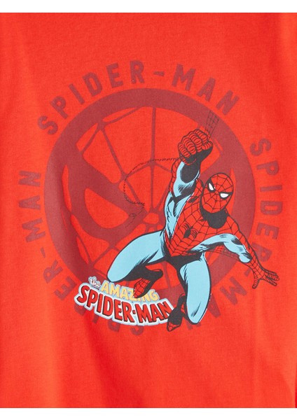 Yeni Sezon Spider-Man Baskılı Erkek Çocuk Tişört 2'li modelleri