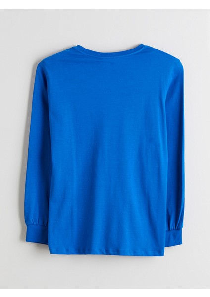 Yeni Sezon Bisiklet Yaka Sonic Baskılı Erkek Çocuk Pijama Takımı fırsatları