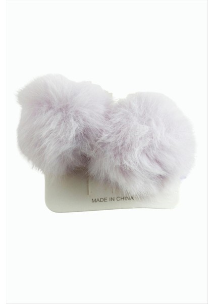 Tüylü Ponponlu Lastikli Toka 2 Adet fırsatları