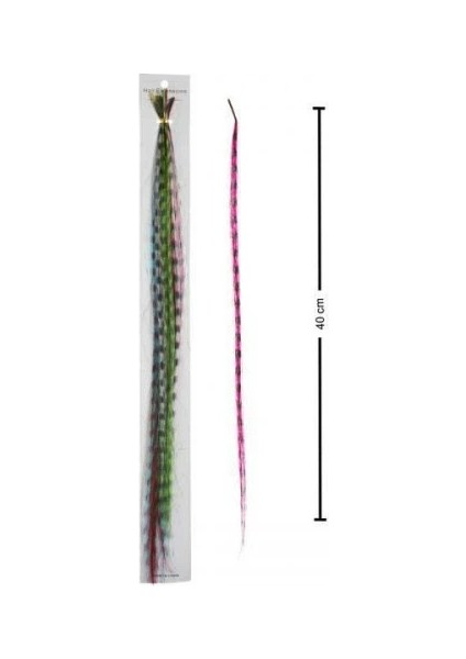 Hair Feather Saç Tüyü - Asorti indirimleri