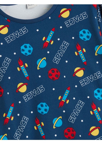 Yeni Sezon Baskılı Erkek Çocuk Pijama Takımı modelleri