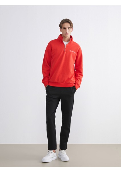 Yeni Sezon Dik Yaka Atatürk Temalı Erkek Kalın Sweatshirt fiyatları