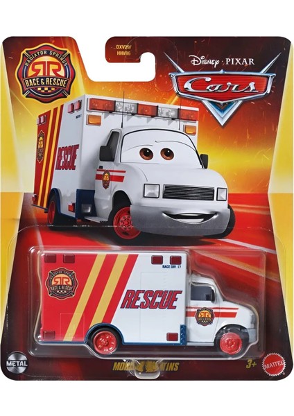 Disney Pixar Cars Morgan Martins Rescue Araç 1:55 Metal Diecast Koleksiyon Oyuncak fırsatları