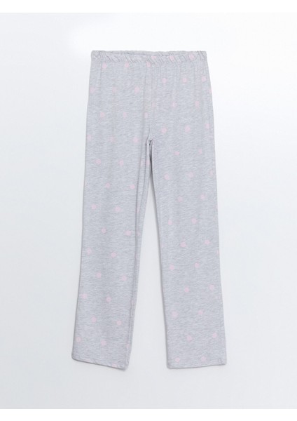 Yeni Sezon Beli Lastikli Puantiyeli Kadın Pijama Alt indirimleri