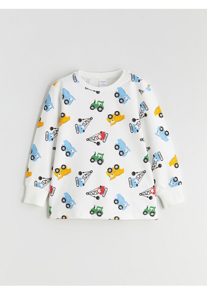 Yeni Sezon Bisiklet Yaka Erkek Çocuk Pijama Takımı fırsatları