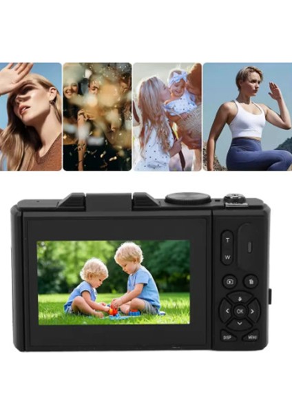 5k 75MP Hd Dijital Kamera 18X Dijital Zoom, Flaşlı,3.0 Inç Ekranlı Vlog ve Fotoğraf Makinesi fırsatları