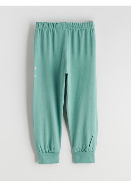 Yeni Sezon Beli Lastikli Erkek Çocuk Pijama Alt 2'li fırsatları