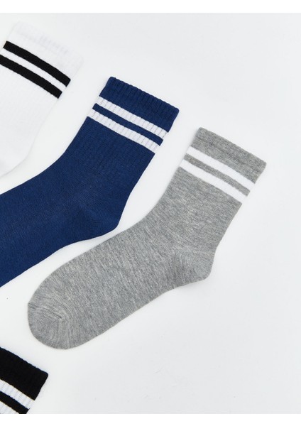 Yeni Sezon Çizgili Erkek Çocuk Soket Çorap 5'li fiyatları