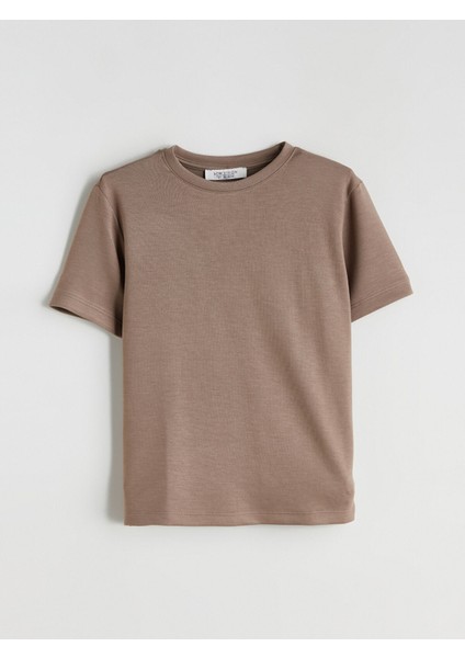 Yeni Sezon Bisiklet Yaka Basic Kısa Kollu Erkek Çocuk Tişört