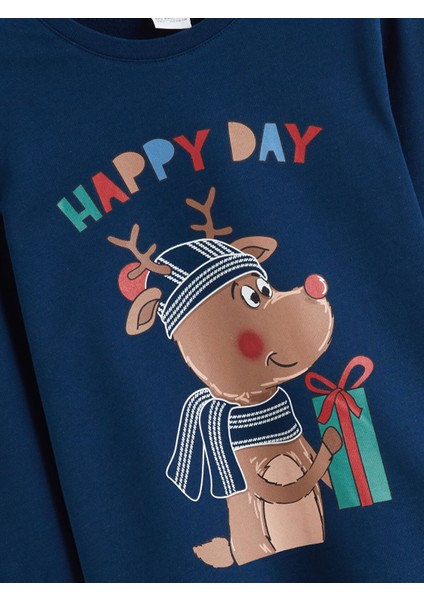 Yeni Sezon Baskılı Erkek Çocuk Pijama Takımı modelleri