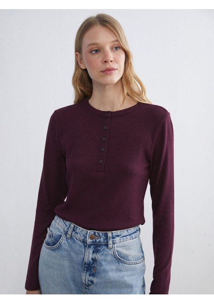 Yeni Sezon Bisiklet Yaka Kadın Body