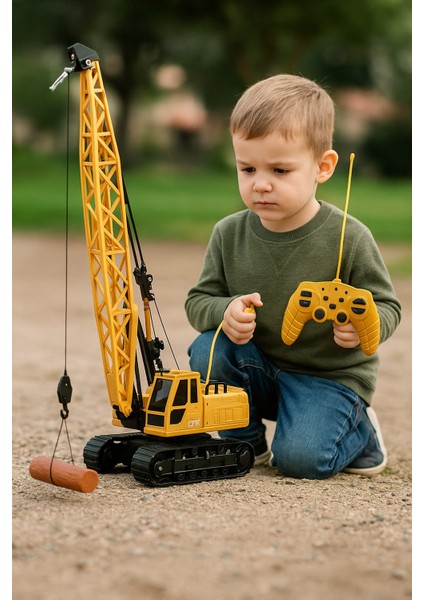 12 Kanal Sarjli Isikli Uzaktan Kumandali Vinc 680 Derece Donus 678 Oyuncak