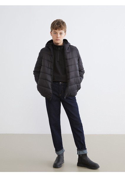 Yeni Sezon Kapüşonlu Erkek Çocuk Şişme Mont fiyatları