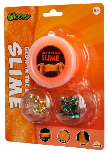 Gloopy Karanlıkta Parlayan Turuncu Slime fiyatları