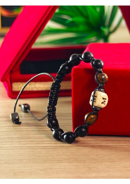 Makrome Doğaltaş El Yapımı Bileklik Doğal Taş Makrome Bileklik fırsatları