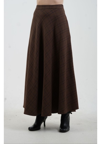 Kahve Ekose Verev Etek fırsatları