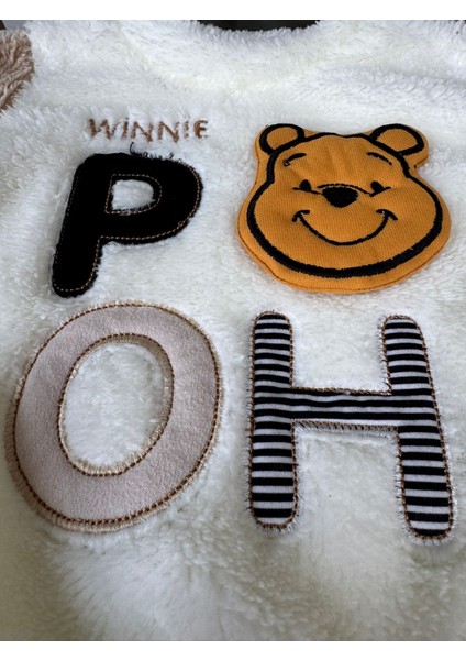 Sevimli Winnie The Pooh Temalı Peluş Bebek Takım Yumuşacık ve Konforlu Erkek Takım Bebek Kıyafeti modelleri